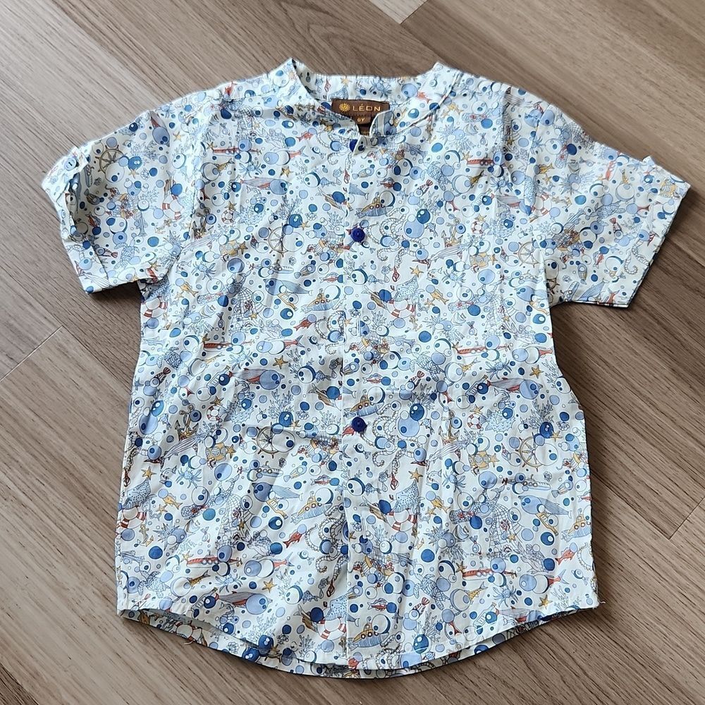 🔥clearance🔥 Leon under the sea button down shirt